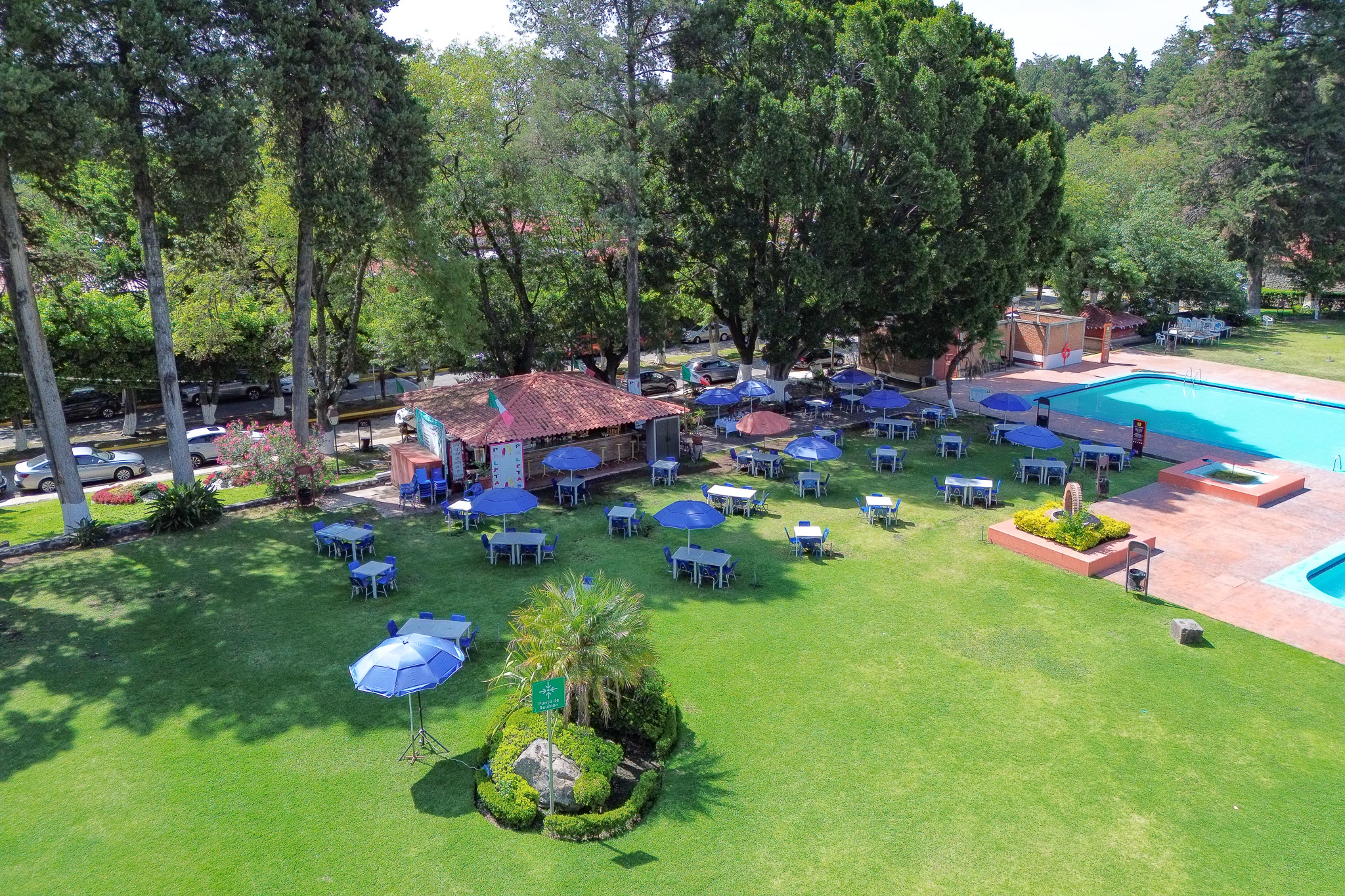 Jardines y áreas recreativas para actividades de integración